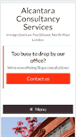 Mobile Screenshot of alcantaraconsultancy.net